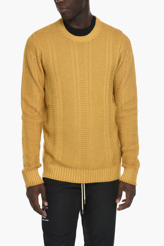 ID Maglia Girocollo in Lana Vergine Aran