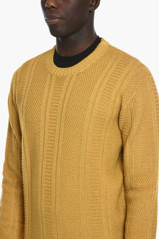 ID Maglia Girocollo in Lana Vergine Aran