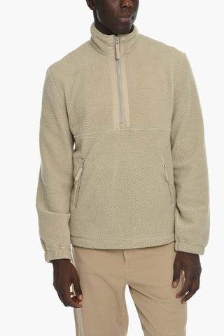 Maglia Half zip RUNE in Felpa testurizzata
