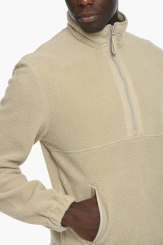 Maglia Half zip RUNE in Felpa testurizzata