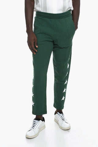 Brushed-cotton DORO Joggers with Logo Print