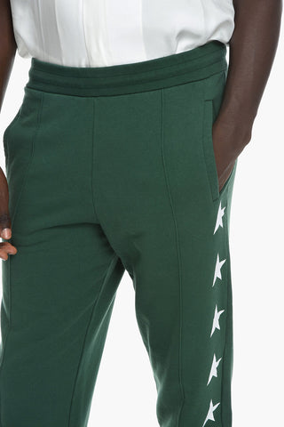 Brushed-cotton DORO Joggers with Logo Print