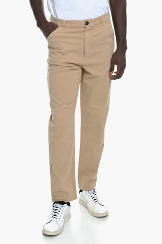 5 Pocket Stretch Cotton Pants with Belt Loops