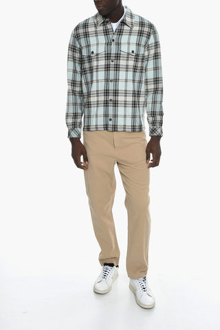 Plaid-checkered TAKA Overshirt
