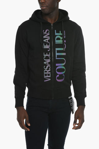 JEANS COUTURE Iridescent Print Hoodie
