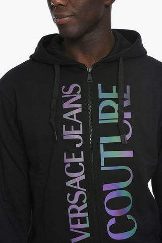 JEANS COUTURE Iridescent Print Hoodie