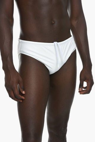 Costume da Bagno Slip in Tinta Unita 