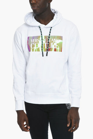 JEANS COUTURE Iridescent Print Hoodie