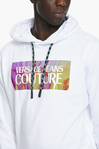 JEANS COUTURE Iridescent Print Hoodie