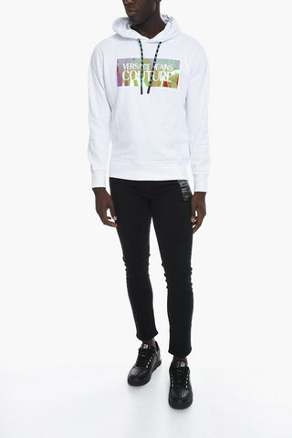 JEANS COUTURE Iridescent Print Hoodie