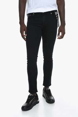 JEANS COUTURE Slim-fit Denims with Embossed Logo 16cm