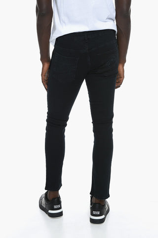 JEANS COUTURE Slim-fit Denims with Embossed Logo 16cm