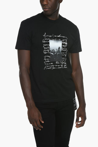 FESTIVAL T-shirt with Contrasting Print