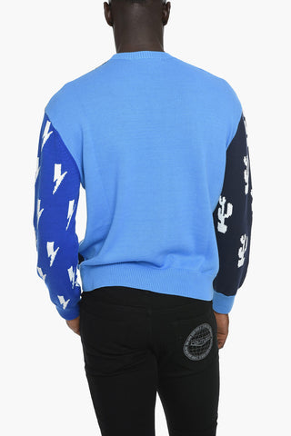 Boxy Jumper with Dino Logo