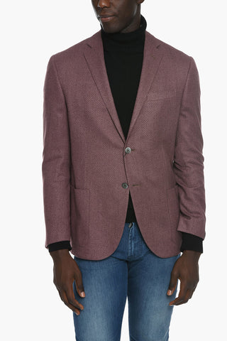 Herringbone ACADEMY SOFT Cashmere Blend Blazer