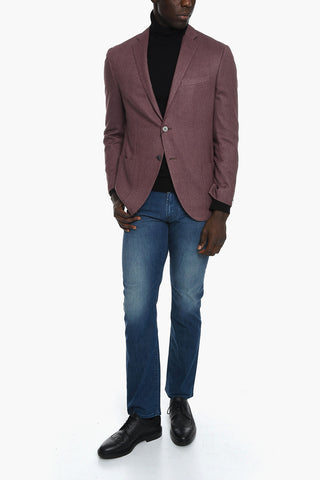 Herringbone ACADEMY SOFT Cashmere Blend Blazer