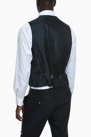 CERIMONIA 3-Piece Houndstooth Jacquard Suit