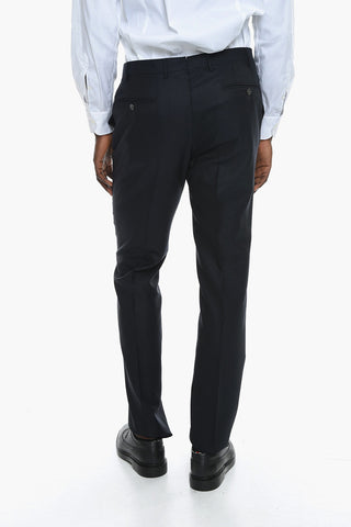 CERIMONIA 3-Piece Houndstooth Jacquard Suit