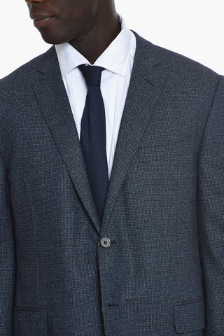 Houndstooth ACADEMY SOFT Single-breasted Suit with Notched Lapel