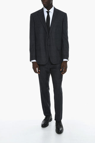 Virgin Wool MANTUA District Check Suit