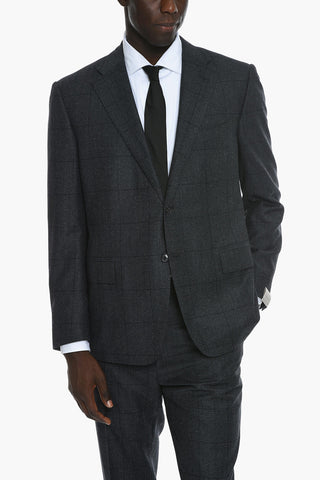 Virgin Wool MANTUA District Check Suit