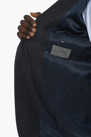 Virgin Wool MANTUA District Check Suit