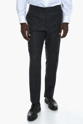 Virgin Wool MANTUA District Check Suit