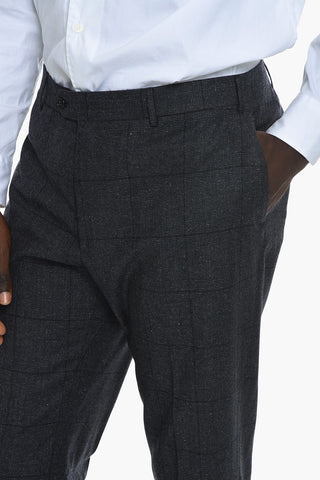 Virgin Wool MANTUA District Check Suit