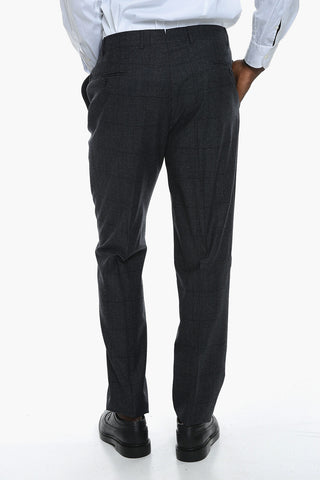 Virgin Wool MANTUA District Check Suit