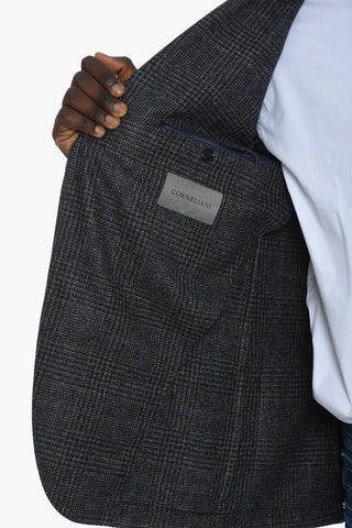 Virgin wool GATE Single-breasted Blazer with Notched Lapel