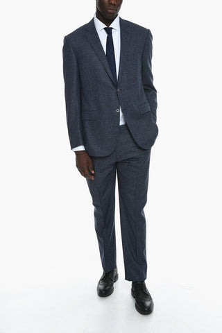 Houndstooth ACADEMY SOFT Single-breasted Suit with Notched Lapel