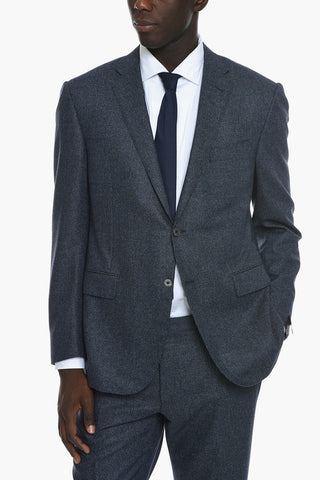 Houndstooth ACADEMY SOFT Single-breasted Suit with Notched Lapel