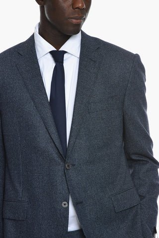 Houndstooth ACADEMY SOFT Single-breasted Suit with Notched Lapel