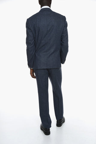 Houndstooth ACADEMY SOFT Single-breasted Suit with Notched Lapel