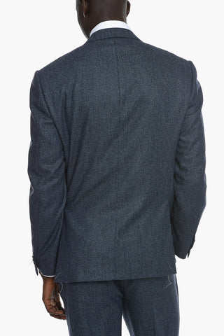 Houndstooth ACADEMY SOFT Single-breasted Suit with Notched Lapel