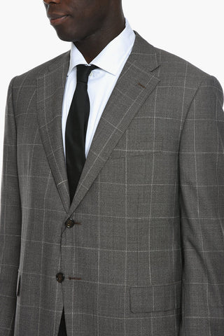 Abito MANTUA in Lana Vergine Windowpane