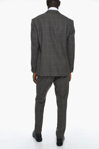 Abito MANTUA in Lana Vergine Windowpane
