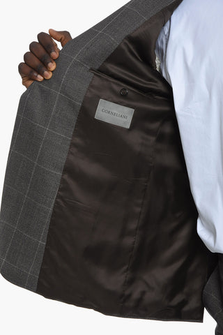 Abito MANTUA in Lana Vergine Windowpane