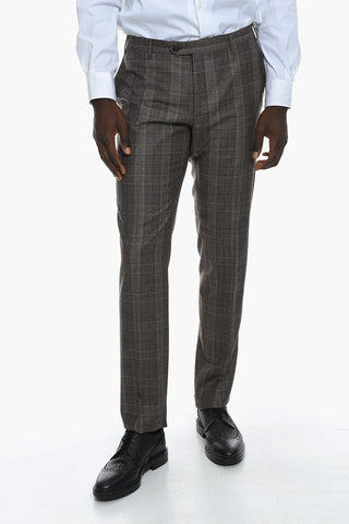 District Check Virgin Wool Suit