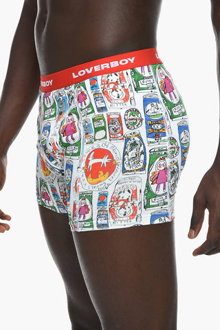 Boxer in Stampa Beer All-Over