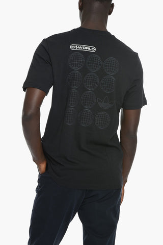 Loose Fit OZWORLD Crew-Neck T-shirt
