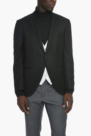 Super 130's Wool 17,25 Microns CEREMONY ACADEMY Three Pieces Suit