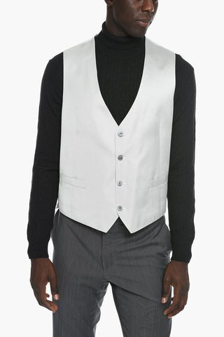 Super 130's Wool 17,25 Microns CEREMONY ACADEMY Three Pieces Suit