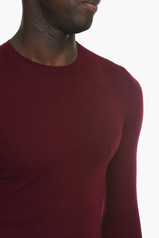 Crew Neck Pure Cashmere Sweater