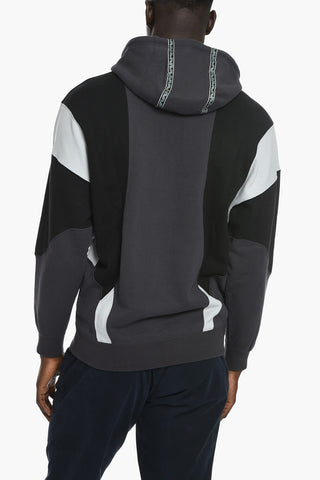 MARKET Color Block Hoodie with Patch Pocket