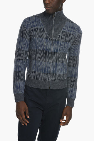 Pullover DOROTEA in Misto Lana con Zip