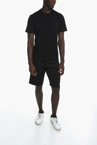 STAR Crew Neck Cotton T-shirt with Ton Sur Ton Logo