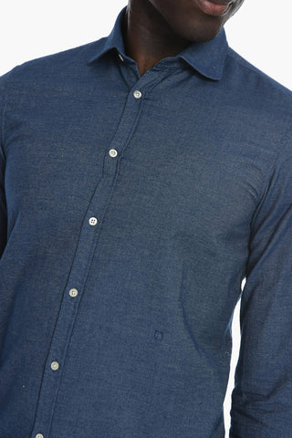 Camicia CANARY in Popeline di Cotone a Tinta Unita