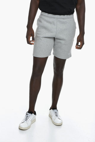 Fleeced Cotton UNISEX Shorts with Drawstring Waist