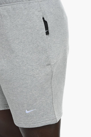 Fleeced Cotton UNISEX Shorts with Drawstring Waist